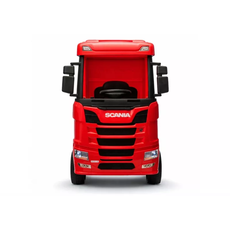 LEAN CARS Auto a batteria Scania 500R HL698 rosso 4x4