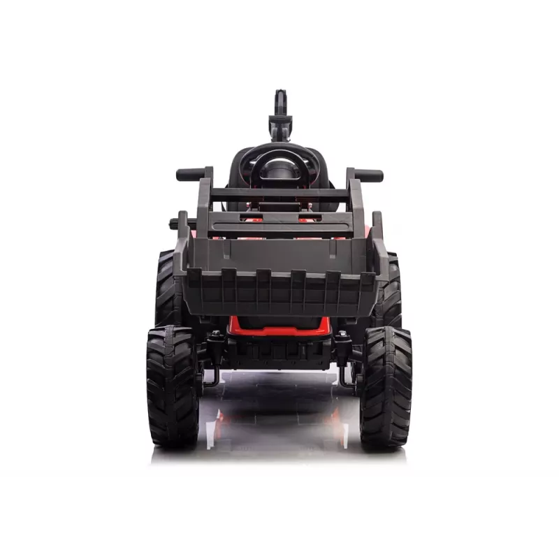 LEAN CARS Escavatore a batteria con rimorchio SX2068 rosso
