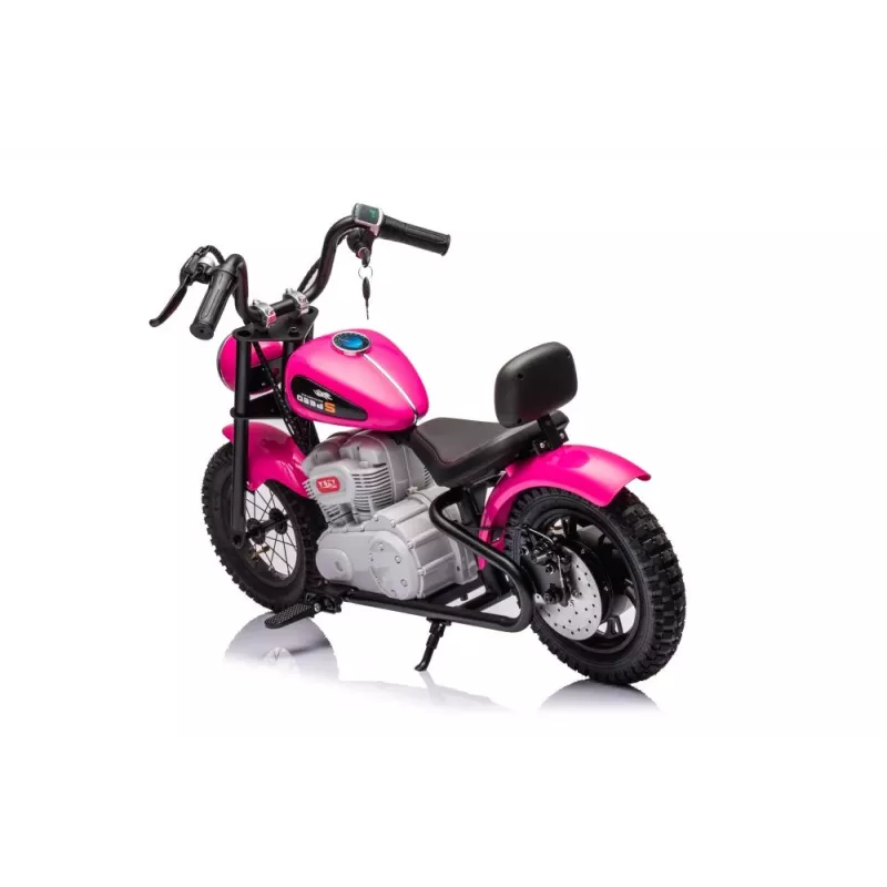LEAN CARS Moto a batteria A9902 36V rosa