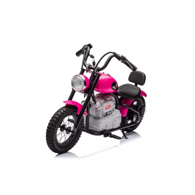 LEAN CARS Moto a batteria A9902 36V rosa