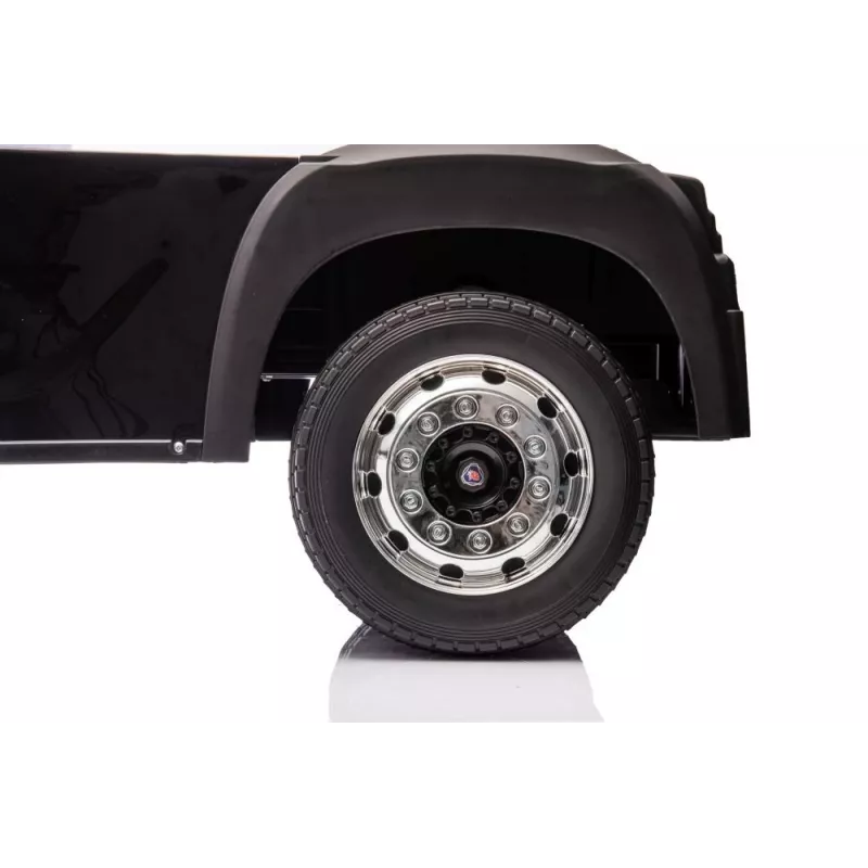 LEAN CARS auto per bambini a batteria Scania 500R HL698 nero 4x4
