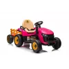 LEAN CARS Trattore a batteria BBH-030 rosa