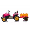 LEAN CARS Trattore a batteria BBH-030 rosa