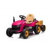 LEAN CARS Trattore a batteria BBH-030 rosa