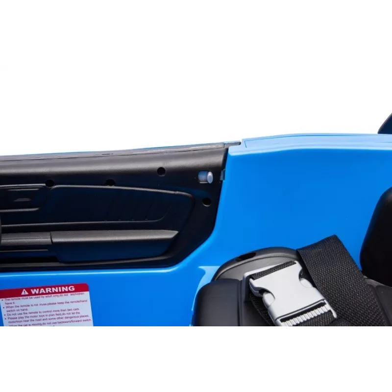 LEAN CARS Veicolo a batteria Ford Mustang GT500 Shelby blu