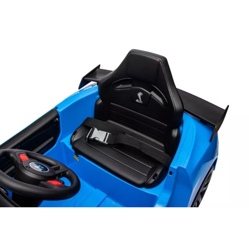 LEAN CARS Veicolo a batteria Ford Mustang GT500 Shelby blu