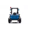 LEAN CARS trattore a batteria BLT-206 blu 12V trattore da guida con rimorchio e telecomando