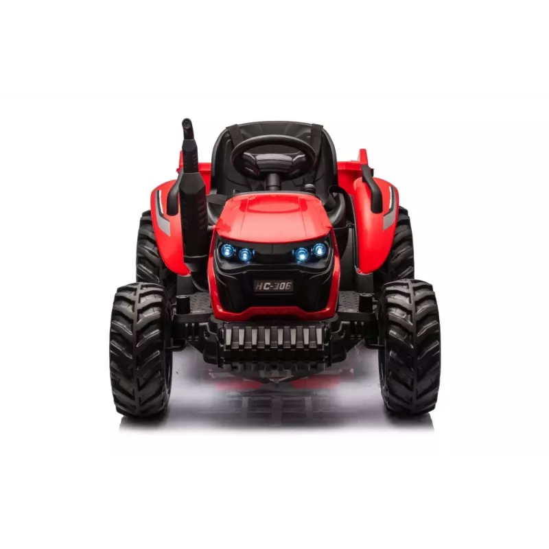 LEAN CARS Trattore a batteria HC-306 rosso 24V