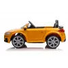 LEAN CARS Veicolo a batteria Audi TT RS giallo