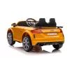 LEAN CARS Veicolo a batteria Audi TT RS giallo