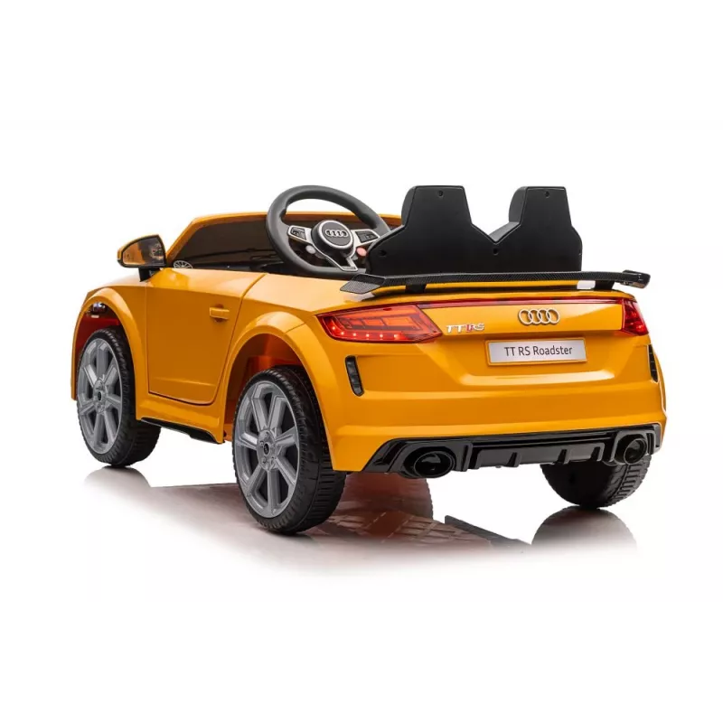 LEAN CARS Veicolo a batteria Audi TT RS giallo