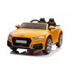 LEAN CARS Veicolo a batteria Audi TT RS giallo
