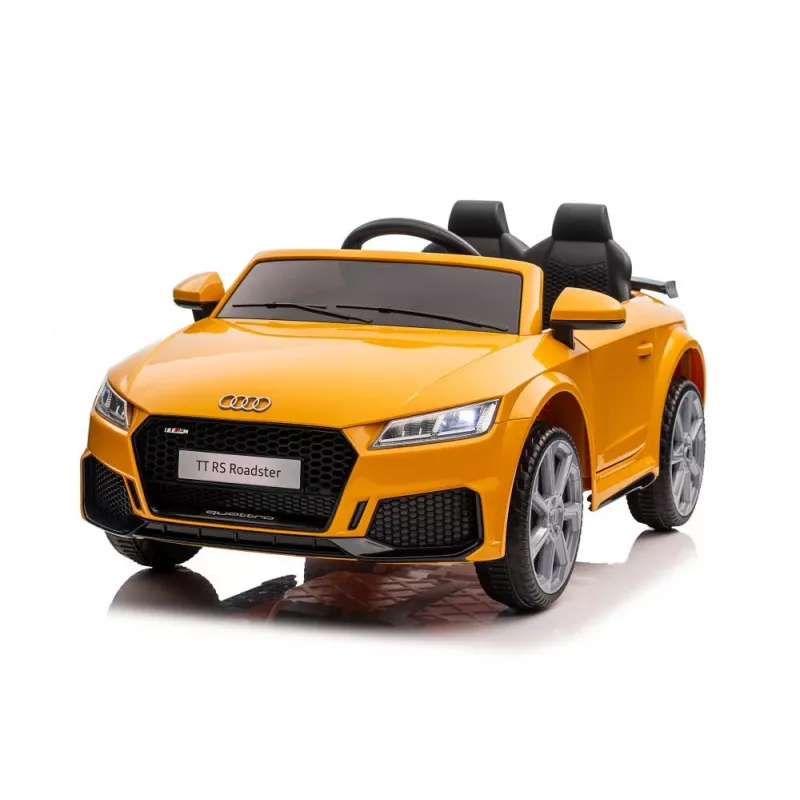 LEAN CARS Veicolo a batteria Audi TT RS giallo