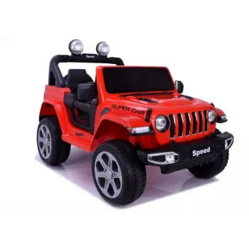 LEAN CARS Veicolo a batteria FT-938 rosso 4x4