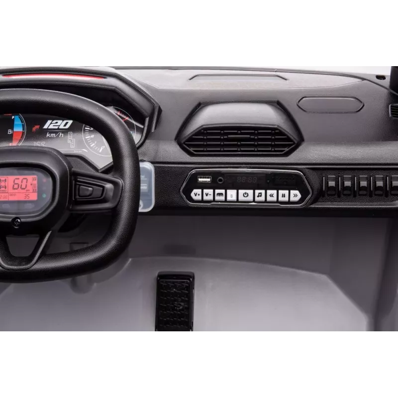 LEAN CARS Veicolo a batteria JS3168 grigio