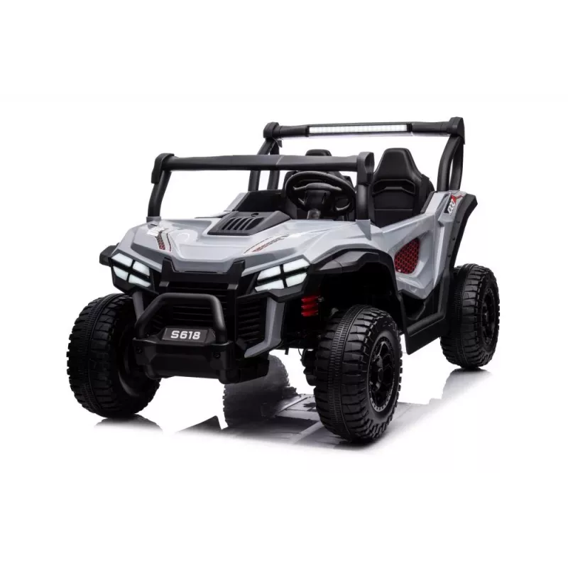 LEAN CARS Veicolo a batteria S618 grigio 4x4