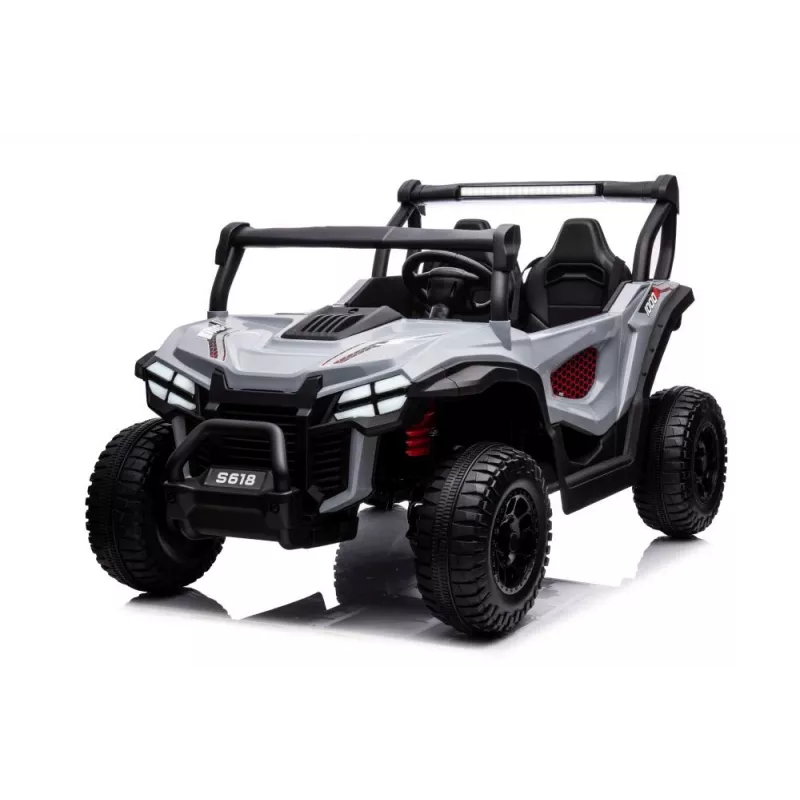 LEAN CARS Veicolo a batteria S618 grigio 4x4