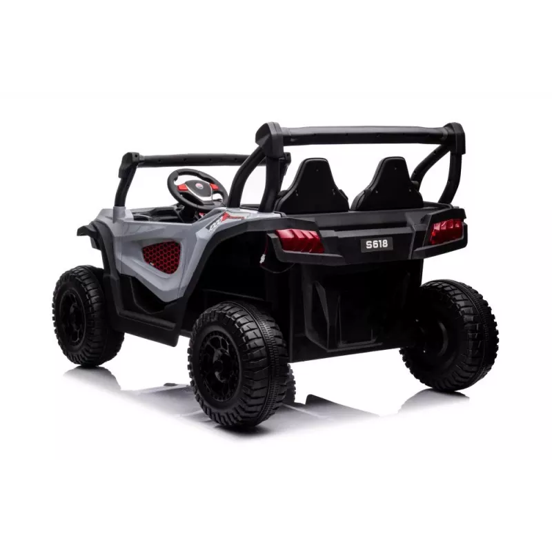 LEAN CARS Veicolo a batteria S618 grigio 4x4