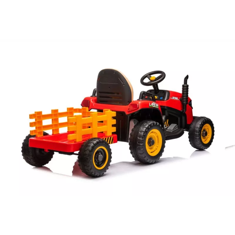 LEAN CARS Trattore a batteria BBH-030 rosso