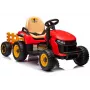 LEAN CARS Trattore a batteria BBH-030 rosso