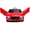 LEAN CARS Bentley Continental GT Auto elettrica per bambini 12V - verniciata rossa