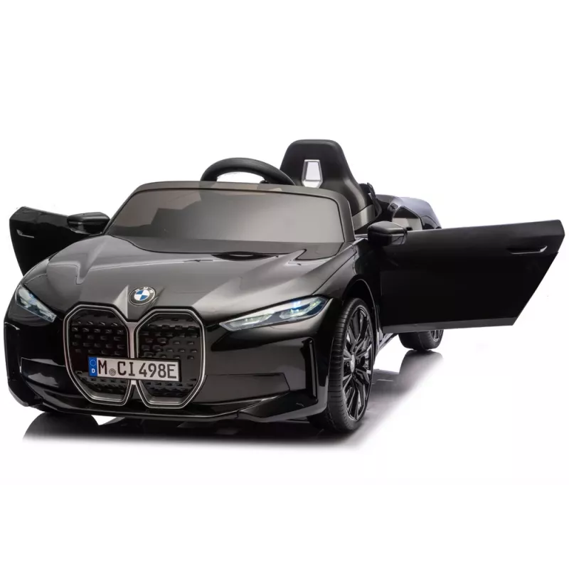 LEAN CARS BMW i4 4x4 auto elettrica per bambini nero