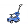 LEAN CARS Coupe Car ride on manuale con maniglione per genitori - blu