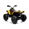 LEAN CARS DK-CA002 12V 10Ah 4x4 Quad a batteria giallo