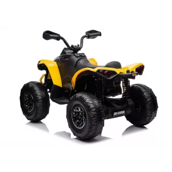 LEAN CARS DK-CA002 12V 10Ah 4x4 Quad a batteria giallo
