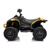LEAN CARS DK-CA002 12V 10Ah 4x4 Quad a batteria giallo