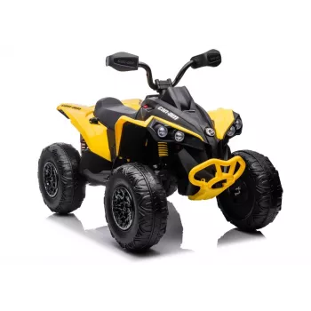 LEAN CARS DK-CA002 12V 10Ah 4x4 Quad a batteria giallo