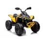 LEAN CARS DK-CA002 12V 10Ah 4x4 Quad a batteria giallo