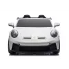 LEAN CARS DK-P911 Porsche GT3 auto per bambini a batteria bianca