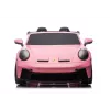 LEAN CARS DK-P911 Porsche GT3 Pink auto a batteria per bambini