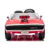 LEAN CARS Dodge Charger R/T DLS-K12 24V7Ah auto rosso con batteria