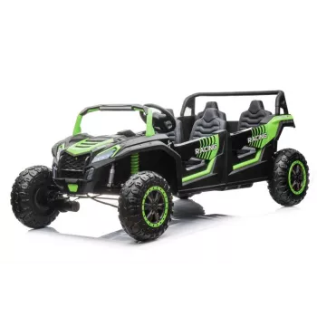 LEAN CARS Buggy elettrico ride-on A033 4x4 24V verde