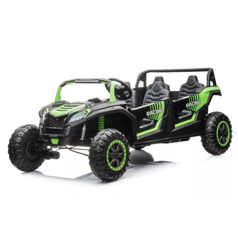 LEAN CARS Buggy elettrico ride-on A033 4x4 24V verde