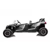 LEAN CARS Buggy elettrico ride-on A033 4x4 24V bianco