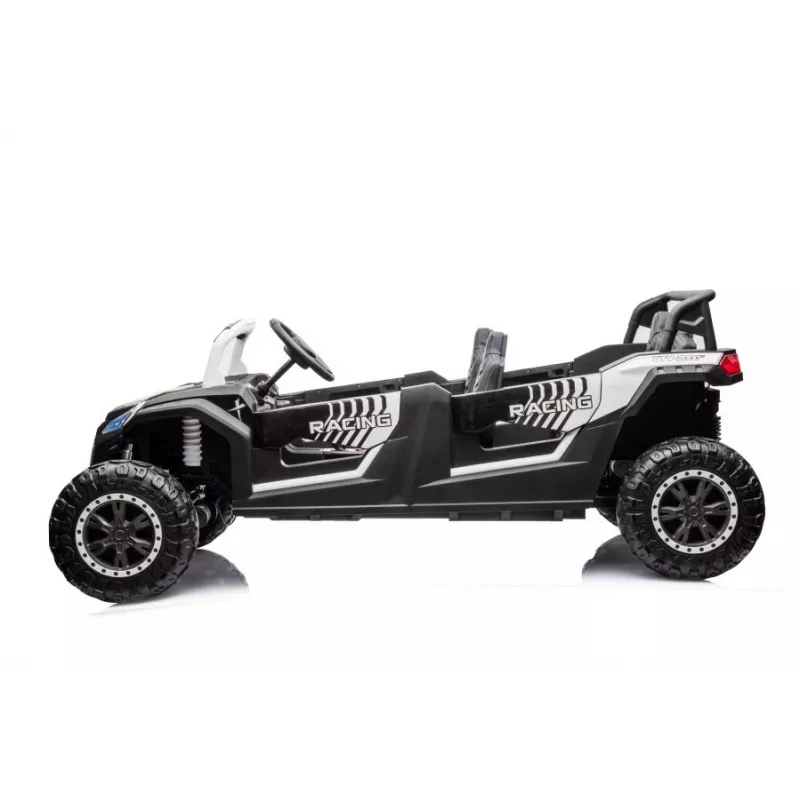 LEAN CARS Buggy elettrico ride-on A033 4x4 24V bianco