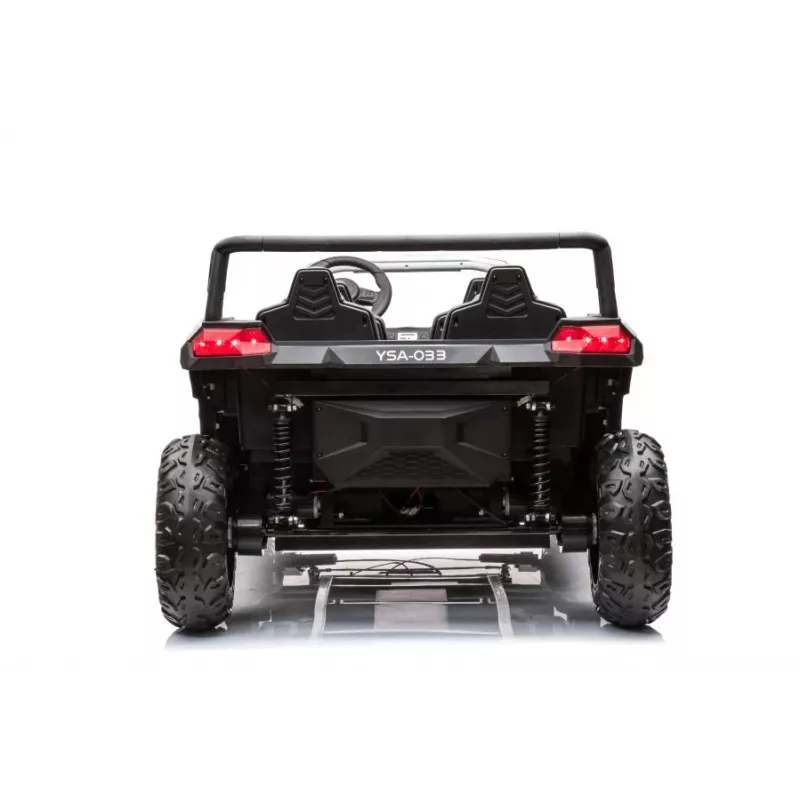 LEAN CARS Buggy elettrico ride-on A033 4x4 24V bianco