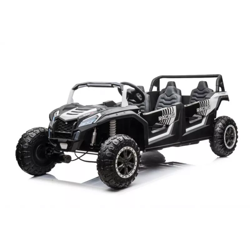 LEAN CARS Buggy elettrico ride-on A033 4x4 24V bianco
