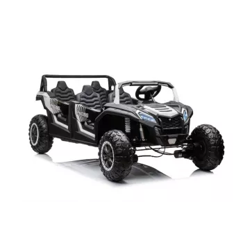 LEAN CARS Buggy elettrico ride-on A033 4x4 24V bianco