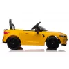 LEAN CARS Auto elettrica per bambini BMW M4 gialla