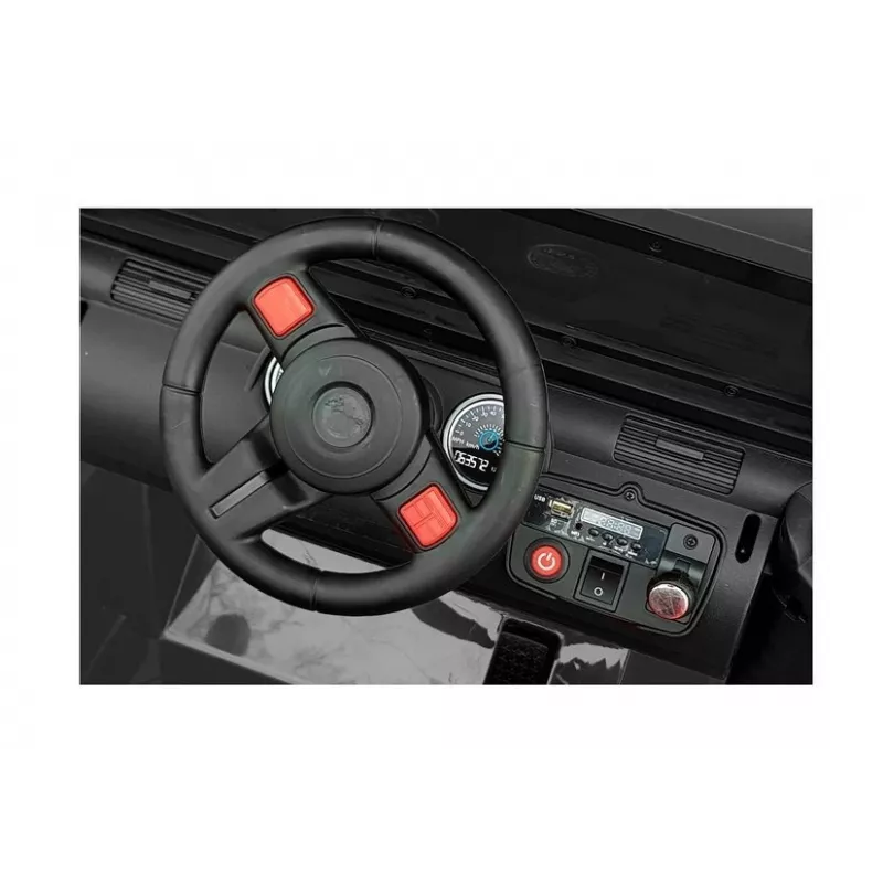 LEAN CARS auto elettrica per bambini WXE-1688 4x4 bianco