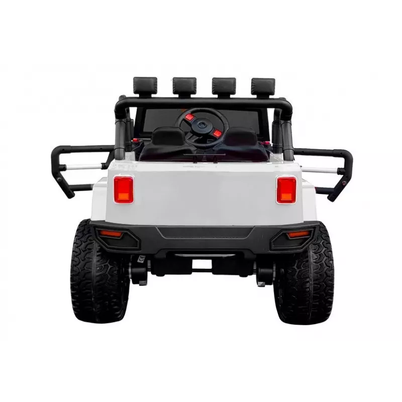 LEAN CARS auto elettrica per bambini WXE-1688 4x4 bianco