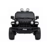 LEAN CARS Jeep Rubicon 4x4 elettrica da cavalcare nero