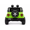 LEAN CARS Jeep Rubicon 4x4 elettrica da cavalcare verde