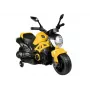 LEAN CARS Moto elettrica per bambini GTM1188 giallo luce LED