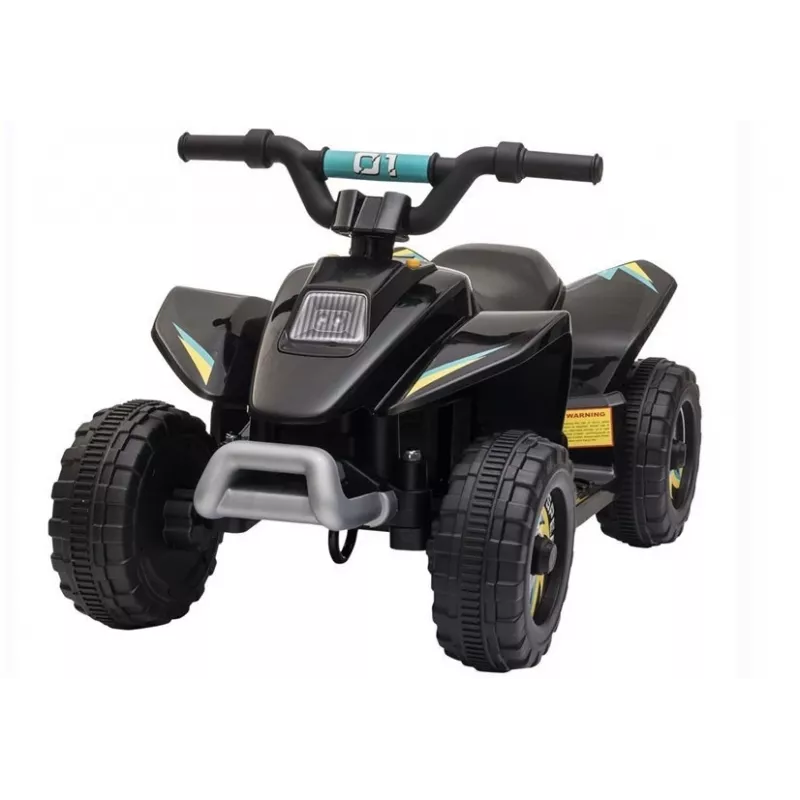 LEAN CARS Quad elettrico da cavalcare XMX612 nero