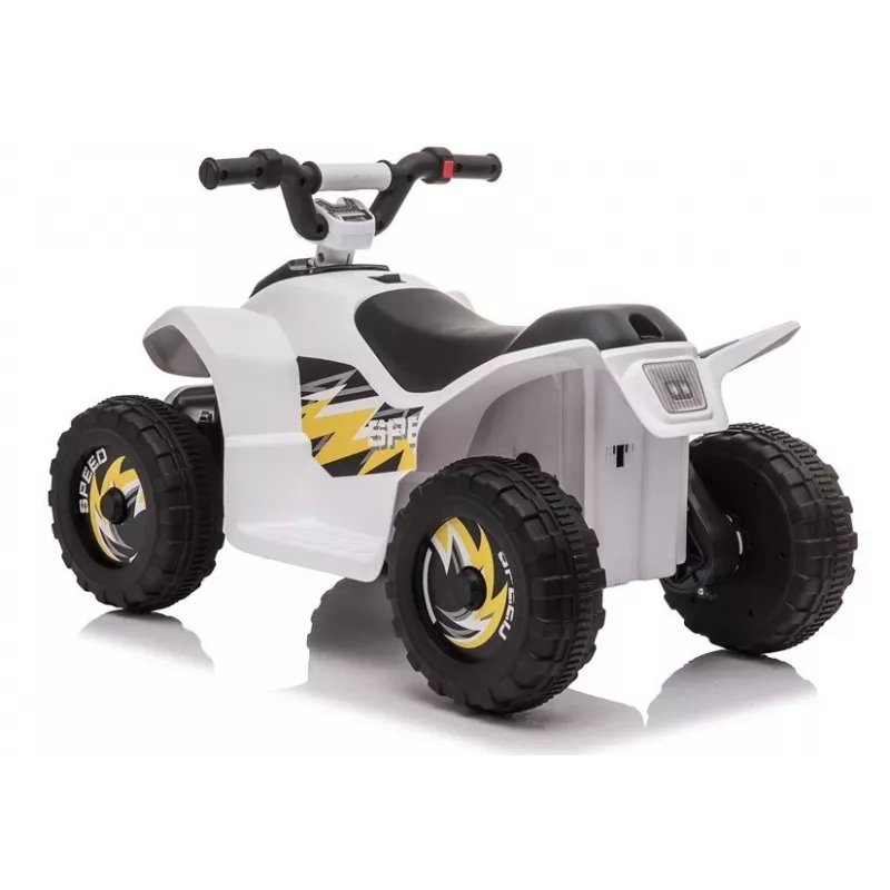LEAN CARS Quad elettrico da cavalcare XMX612 bianco